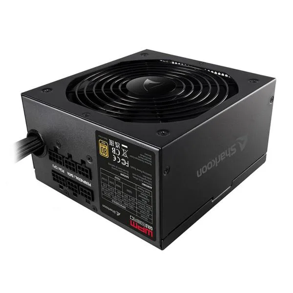 Fuente Sharkoon Shark WPM 750W Gold Semimodular