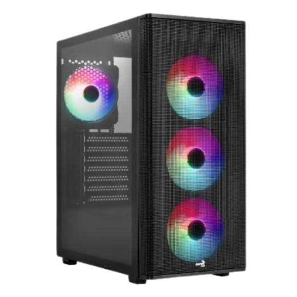 Case Gaming RGB AEROCOOL Designer Negro 4 Ventiladores