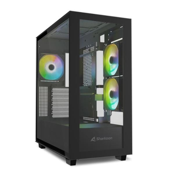 Case Gaming RGB Sharkoon Rebel C60 Negro ATX