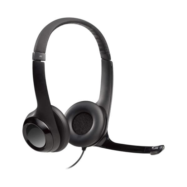 Headset Logitech H390 USB Negro – Micrófono Cancelación
