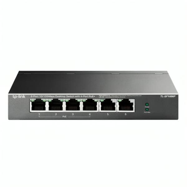 Switch PoE TP-Link TL-SF1006P 6 Puertos