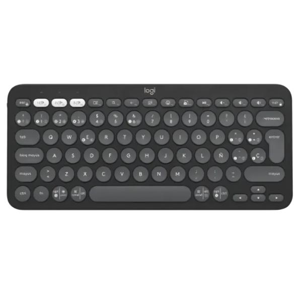 Teclado Logitech Pebble Keys 2 K380s Bluetooth Compacto