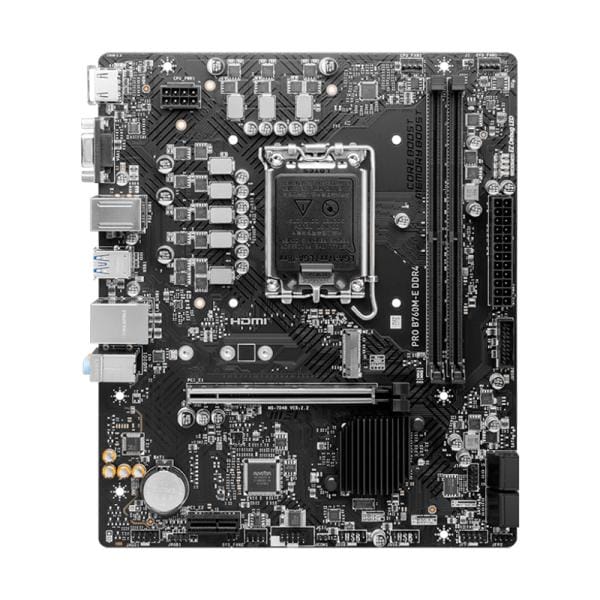 MSI PRO B760M-E DDR4 mATX Socket LGA 1700