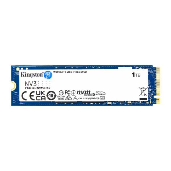 SSD NVMe 1TB Kingston NV3 PCIe Gen4 6000MB/s