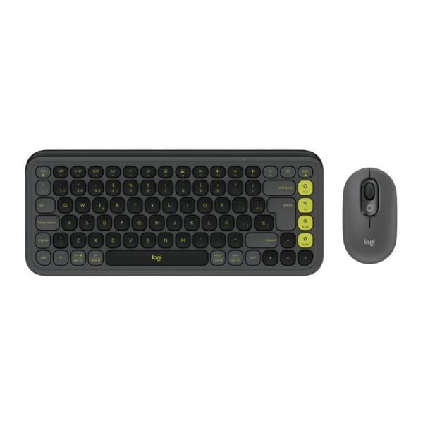 Logitech Pop Icon Combo Inalámbrico Negro