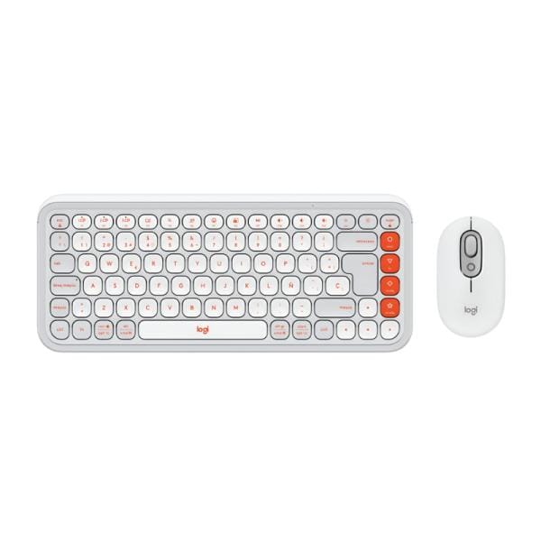 Teclado Mouse Inalámbrico Logitech Pop Icon Combo