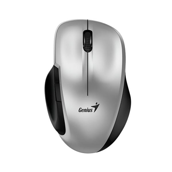 Mouse Genius RS2 Inalámbrico Ergonómico Plateado