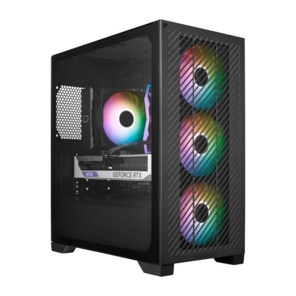 Case Gaming Mini Tower RGB Cooler Master Elite 301