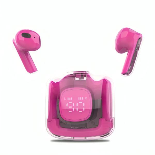 Audífonos TWS Moonki MH-TW50 Bluetooth Rosado