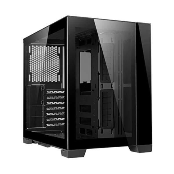 CASE GAMING LIAN LI O11 DYNAMIC MINI MINI TOWER SIN VENTILACIÓN INCLUIDA CON VIDRIO LATERAL + PANEL TRASERO MODULAR G99.O11DMI-X.00