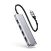 hub usb-c 4 puertos usb 3.0
