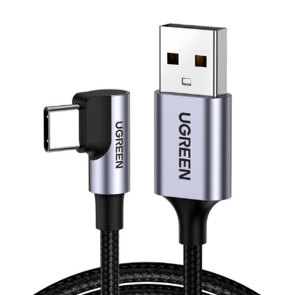 Cable USB-C Ángulo Recto UGREEN 1M Carga Rápida