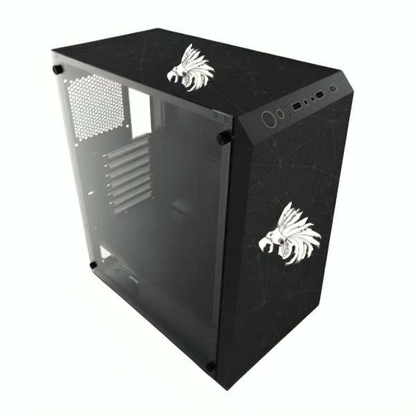 Case Gaming RGB Eagle Warrior Mid Tower Vidrio Templado