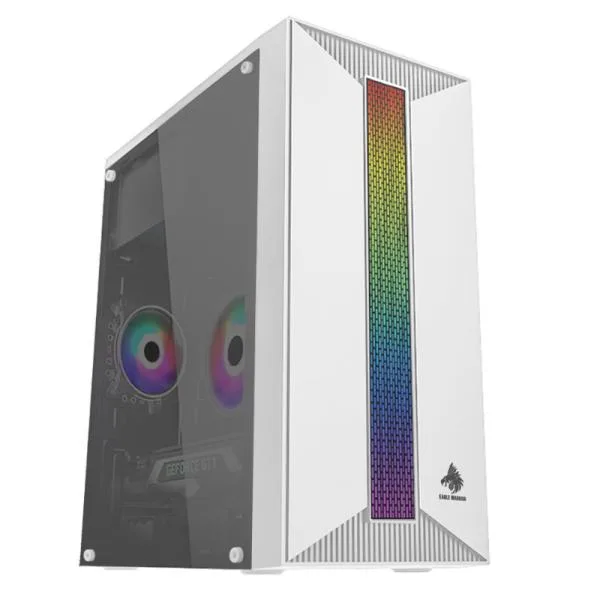 Case Gaming Eagle Warrior Mini Tower Blanco 120mm