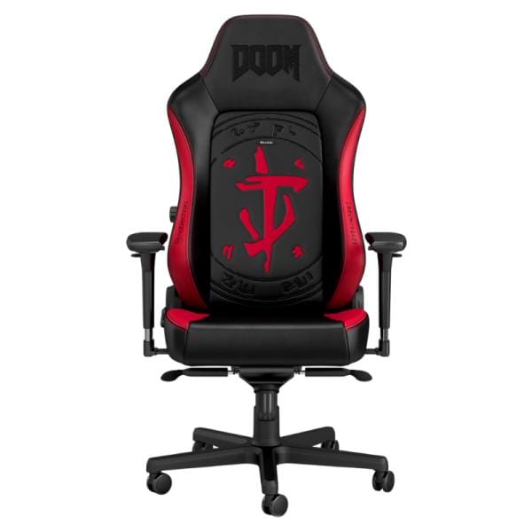 Silla Gaming Noblechairs Hero Doom Negro/Rojo
