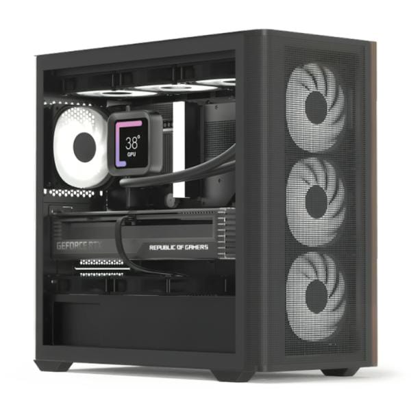 Case Gaming RGB Aerocool D301A Mini Tower Negro