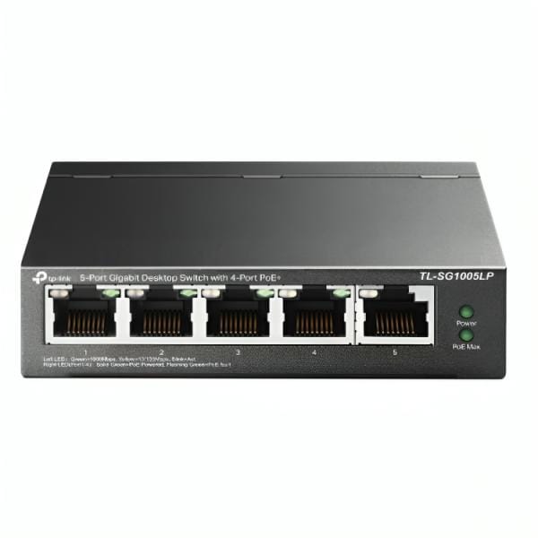 TP-Link TL-SG1005LP Switch 5 Puertos Gigabit PoE