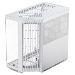 case mid tower atx vidrio templado