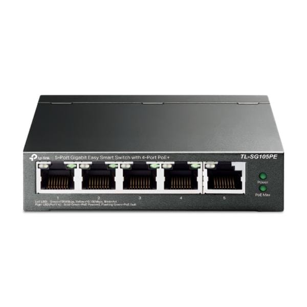 TP-Link TL-SG105PE Switch 5 Puertos Gigabit PoE+