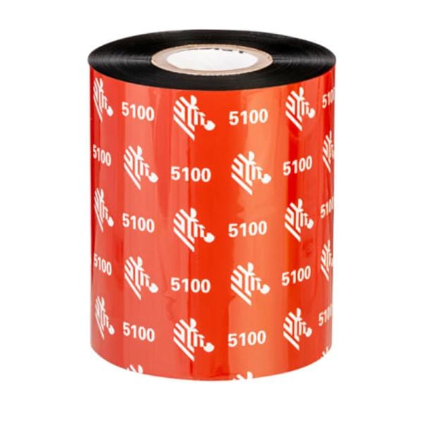 Ribbon Resina Zebra 5100 89mm – 6 Rollos
