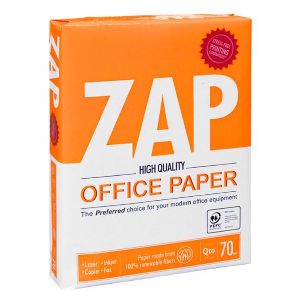 Papel Resma ZAP Blancura 97% – 500 Hojas