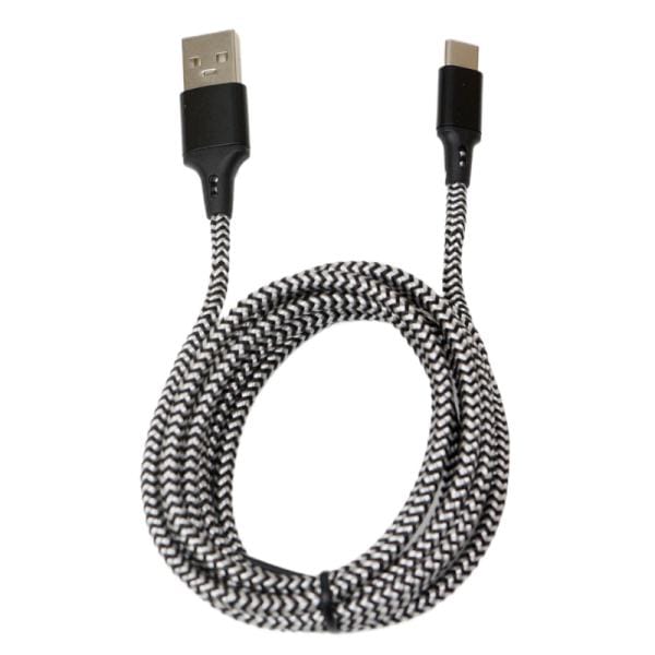 Cable USB-C Carga Rápida Nova 1.8M Negro Trenzado