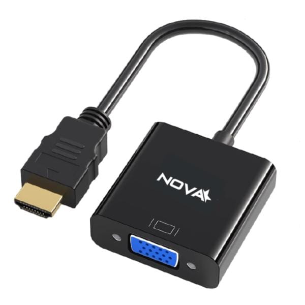 Adaptador HDMI a VGA Nova 0.15M Full HD 1080p