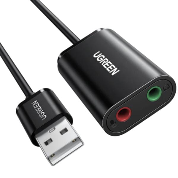 Adaptador USB-A a 3.5mm UGREEN US205 48kHz