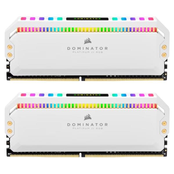Memoria RAM DDR4 16GB Corsair Dominator Platinum RGB Blanco
