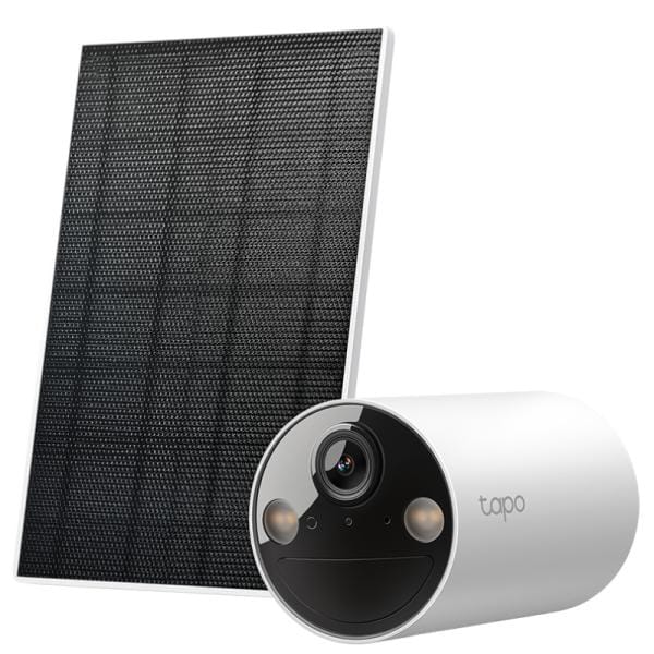 Cámara TP Link Tapo C410 2K 3MP Starlight Panel Solar