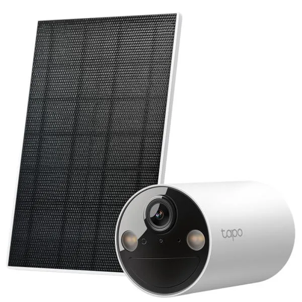 Cámara TP Link Tapo C410 2K 3MP Starlight Panel Solar