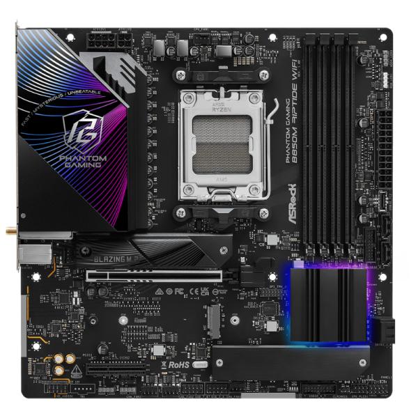 ASROCK B850M Riptide WiFi AM5 – Tarjeta Madre DDR5