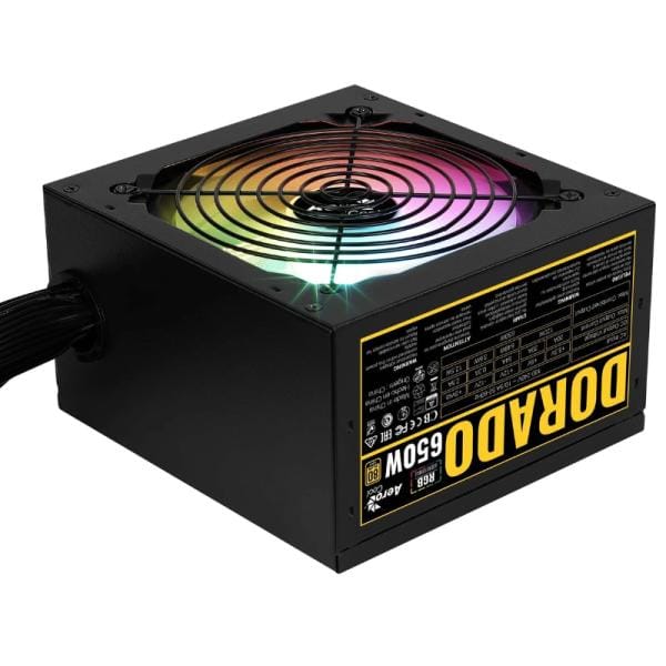 Fuente Aerocool 650W 80 Plus Gold ATX Modular