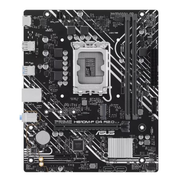 ASUS PRIME H610M-F D4 – Tarjeta Madre LGA1700 Micro-ATX