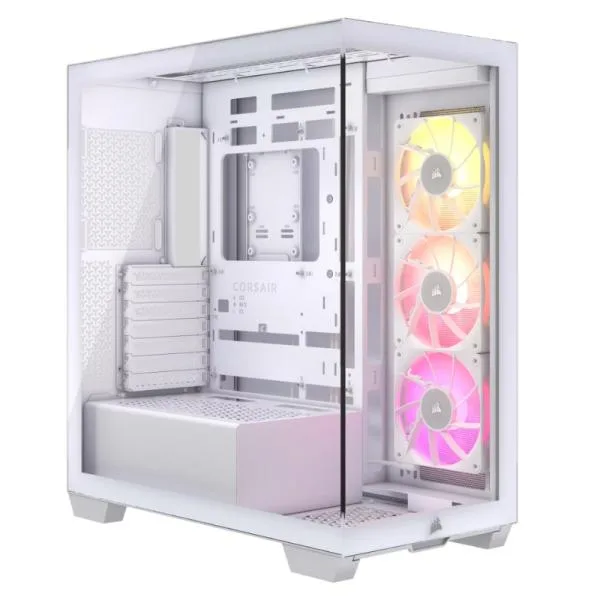Case RGB Corsair iCUE Link 3500X White Mid Tower
