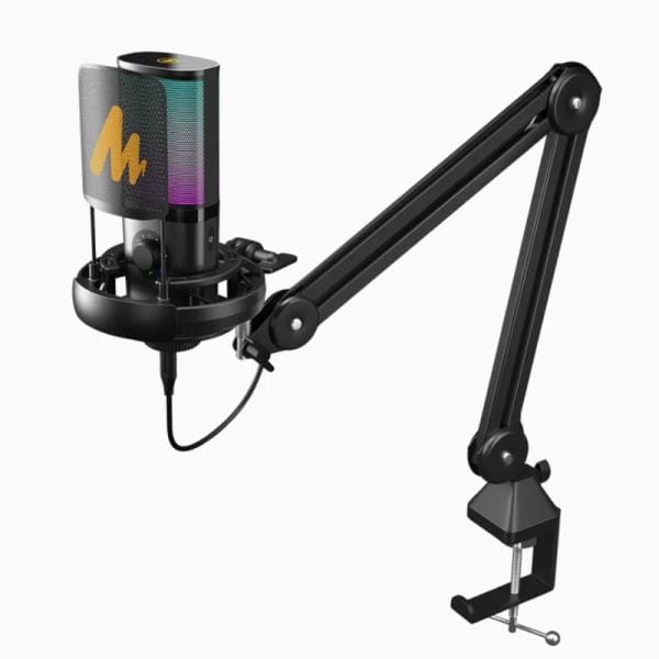Micrófono Gaming MAONO PM450S USB Condensador con Brazo