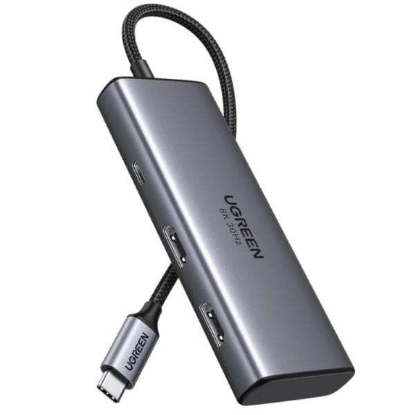 HUB UGREEN CM498 6 en 1 USB-C HDMI 4K