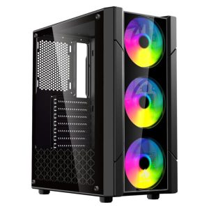 case mid tower vidrio templado