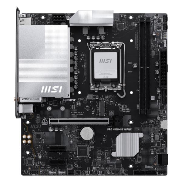 MSI PRO H810M-B WiFi 6E DDR5 Micro-ATX