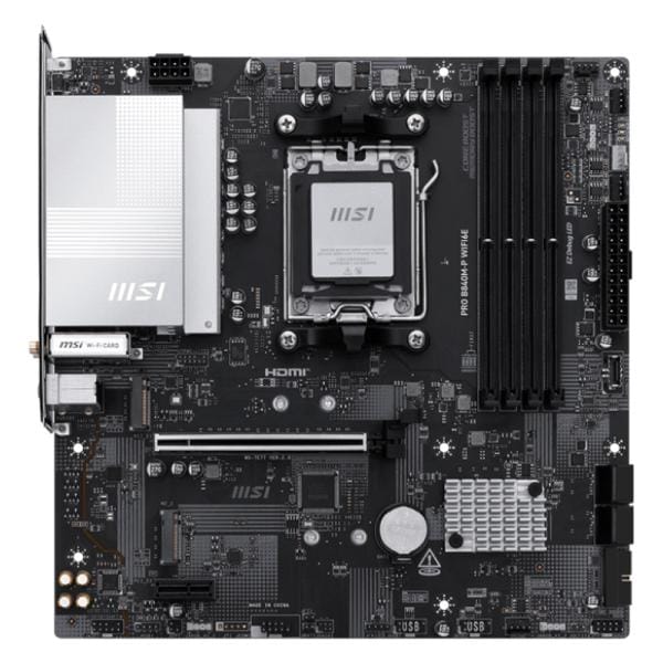 MSI B840M AM5 DDR5 WiFi 6E – Tarjeta Madre Micro-ATX