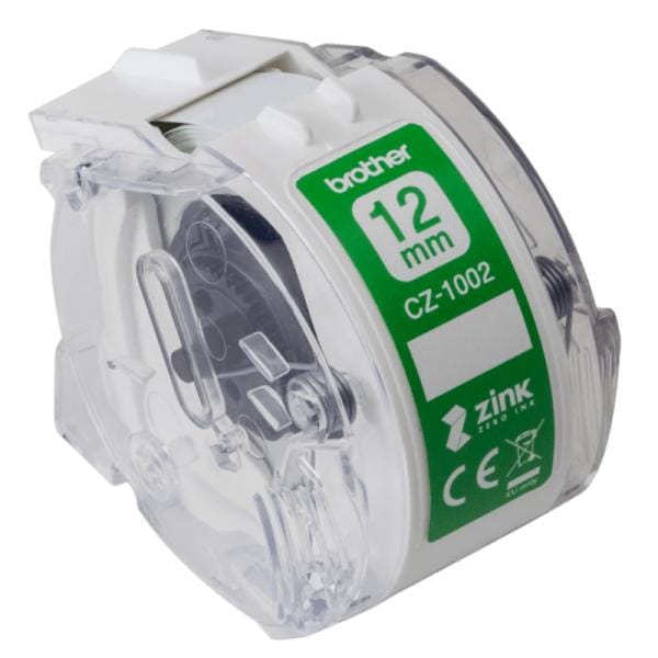 Etiquetas Continuas Brother CZ1002 12mm x 5m