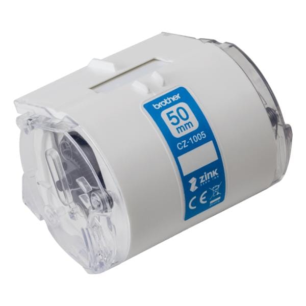 Etiquetas Continuo Color Brother CZ1005 50mm x 5m