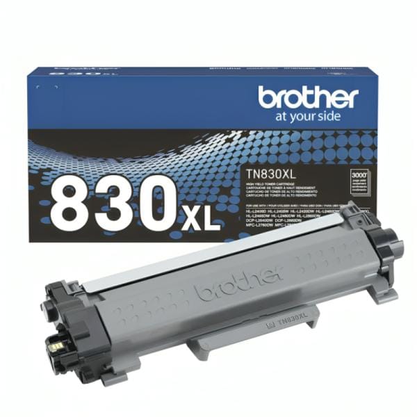 Tóner Brother TN830XL Negro – Alta Capacidad