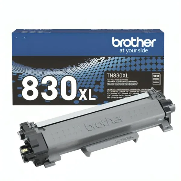 Tóner Brother TN830XL Negro – Alta Capacidad