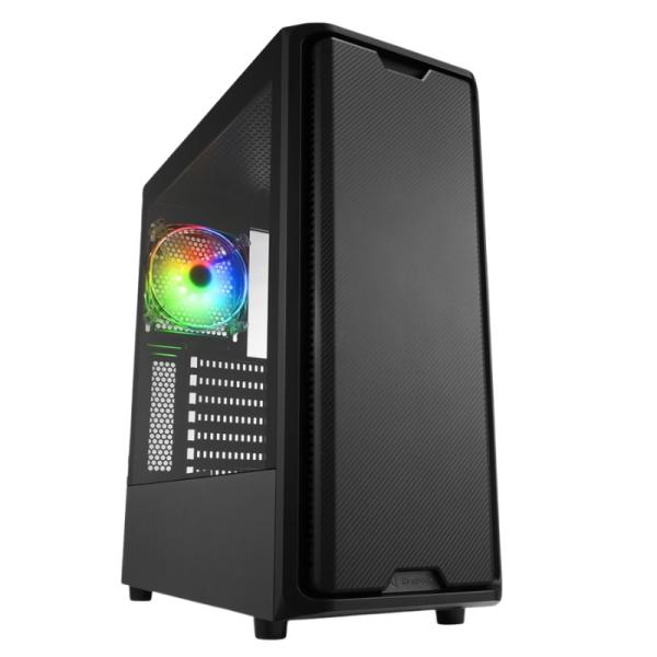 Case RGB Mid Tower 120mm Sharkoon SK3 Vidrio Lateral