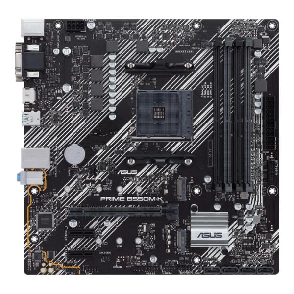ASUS PRIME B550M-K Tarjeta Madre Micro-ATX AM4