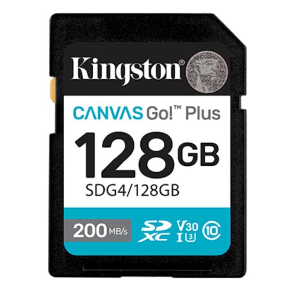 Memoria SDXC 128GB Kingston Canvas Go Plus Gen 4