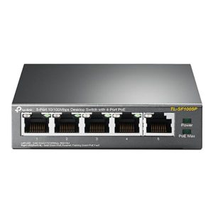 switch PoE 5 puertos