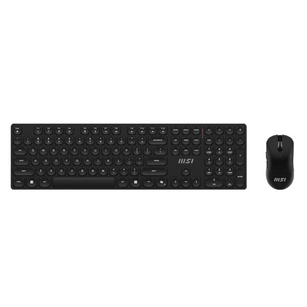 MSI Forge K210 W Combo Teclado Mouse Inalámbrico