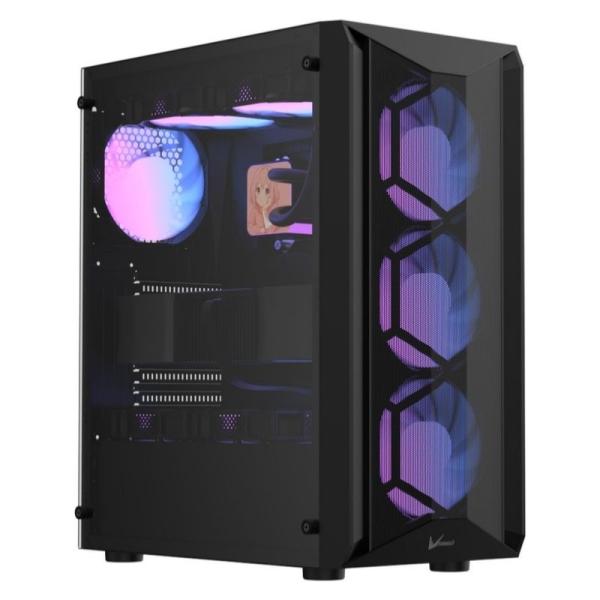 Case Mid Tower ARGB Formula V Line Air Power G1 Plus